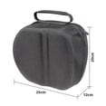 thumbnail image 3 of Portable Bag for VR Headset Shockproof Virtual Reality Travel Carrying Case, Black, 3 of 5