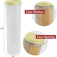 thumbnail image 2 of SIGNORA WARE Tall Spaghetti Pasta Storage Container 37 oz Airtight Leakproof Yellow, 2 of 5