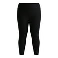 thumbnail image 7 of Terra & Sky's Women's Plus Capri Leggings, 2-Pack, 7 of 7