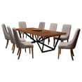 thumbnail image 2 of Comedor 8 Sillas Beige Kaley Nogal - Kessa Muebles, 2 of 5