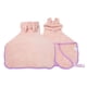 thumbnail image 1 of Bathrobe for Dogs Super Absorbent Fast Drying Hooded Cute Pet Bathrobe Towel for Cats Dogs Adjustable Microfiber Coat Corgi Pugs ShopWise Round, 1 of 10