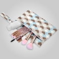 thumbnail image 2 of 2 Pack Wet Dry Bags,Neutral Brown Blue Heart Print Waterproof Reusable Dual Zipper Bags for Swimwear, Gym Clothes, Toiletries, Baby Diapers, 2 of 8