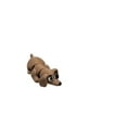 thumbnail image 2 of 1PC Lying on the ground sausage  5.8cm Articulated 3D Printed Puppy Figurine, Dachshund, German Shepherd Model, Creative Gift for Cars, Desktops, and Home Decor, 2 of 2