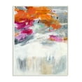 thumbnail image 2 of The Stupell Home Decor Bright Sky Grey Ground Orange and Pink Abstract Wall Plaque Art, 2 of 3