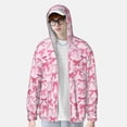 thumbnail image 2 of KLL Veste à Capuche Extérieure Protection Solaire UPF 50+ pour Hommes et Femmes, Manches Longues, Pêche, Randonnée, Performance-Medium, 2 of 7