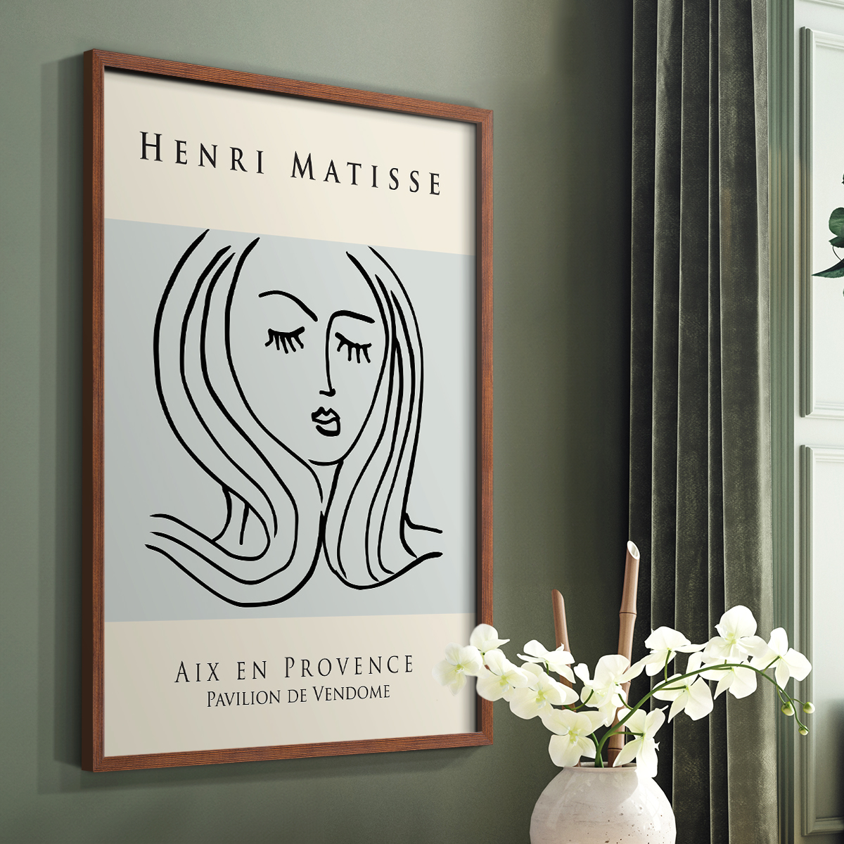 Matisse LXXV Framed Print - Solid Wood