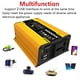 thumbnail image 5 of Inversor Coche 3000W Convertidor Corriente USB Dual 3000W (Amarillo 12V A 110V), 5 of 9