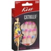 Kiss Catwalk Nails, Medium Length, 24 count