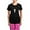 With Pink Pant, variant on CafePress - Kawaii Panda Girl Pajamas - Women's Short Sleeve Print T-Shirt and Pants Dark Cotton Pajama Set