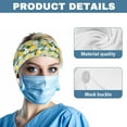 thumbnail image 5 of Jiueut Daisy Lemon Nurse Button Headband Medical Assistant Headbands for Women Stretchy Headband for Running Cycling Football Basketball Yoga Workout Sports Headbands, 5 of 7