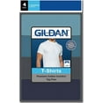 thumbnail image 2 of Gildan Men's Short Sleeve Crew White T-Shirt, 4-Pack, 2 of 2