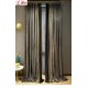 thumbnail image 4 of European Velvet Blackout Grey Luxury Curtains for Living Room Tulle Vintage Golden Lace Stitching Bedroom Custom Dining Room, 4 of 5