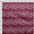 thumbnail image 4 of oneOone Viscose Jersey Magenta Fabric Conversational Eye Quilting Supplies Print Sewing Fabric By The Yard 60 Inch Wide, 4 of 4