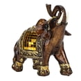thumbnail image 2 of Resin Elephant Decoration, Lifelike In Shape And Form Retro-European Style Desktop Elephant Statue, For , Study Living Room, Desk, 2 of 8