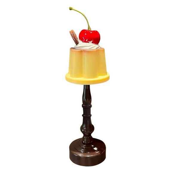 Pudding Night Light LED Table Lamp Desk Bedside Bedroom Bar Room Decoration Atmosphere Sleep Lamp Children'S Gift