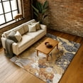 thumbnail image 7 of Addison Rugs Mayfield Premium Machine Washable Transitional Abstract Gold Rectangle Rug, 8' x 10', 7 of 7