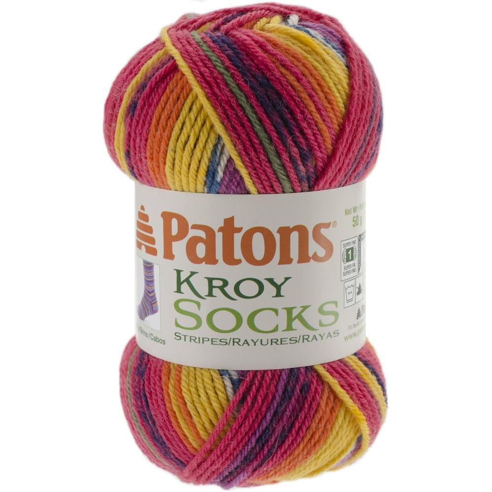 Patons Kroy Socks YarnMexicala Stripes