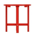 thumbnail image 5 of Costaelm Paradise Round 18" Adirondack Side Table, Red, 5 of 6