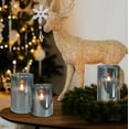thumbnail image 3 of Juego de 3 velas LED de vidrio sin llama Lamp NICEME con control remoto, 3 of 9