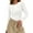 White, variant on Women's Autumn Long Sleeved Ribbed Knit Casual Round Neck Slim Fit Seam Basic T Shirt Top Womens Short Sleeve Raglan Tee Handstand Shirt Long Sleeve Long Sleeve Thin T Shirt Women Athletic Top 2 T