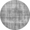 thumbnail image 1 of Ahgly Company Indoor Round Persian Gray Traditional Area Rugs, 3' Round, 1 of 1