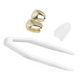 thumbnail image 3 of Plating Teeth Brace Grills For Teeth Hip Hop Teeth, Fashionable Metal Shiny Teeth Decoration Jewelry For  Party, 3 of 8