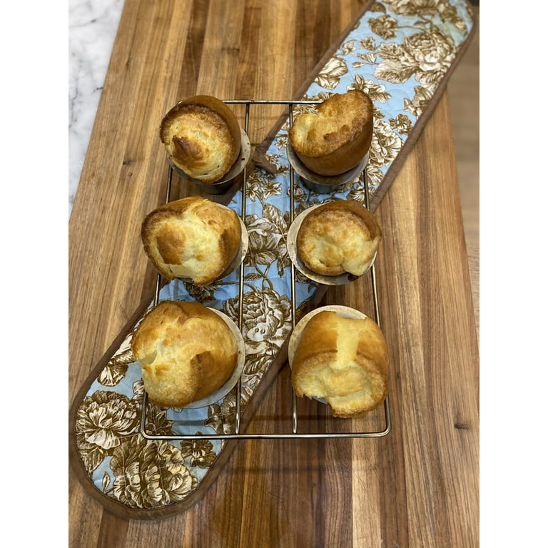 Stainless Steel Popover Pan 6 Cup 