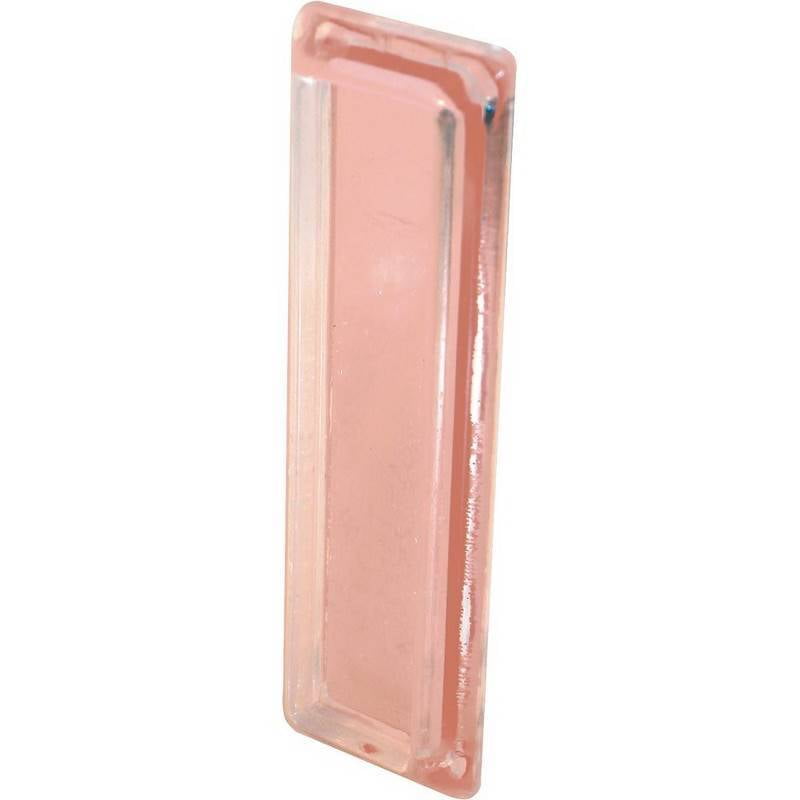 Prime-Line M 6102 Medicine Cabinet Pull, Self-Adhesive, Clear,(Pack of 2)