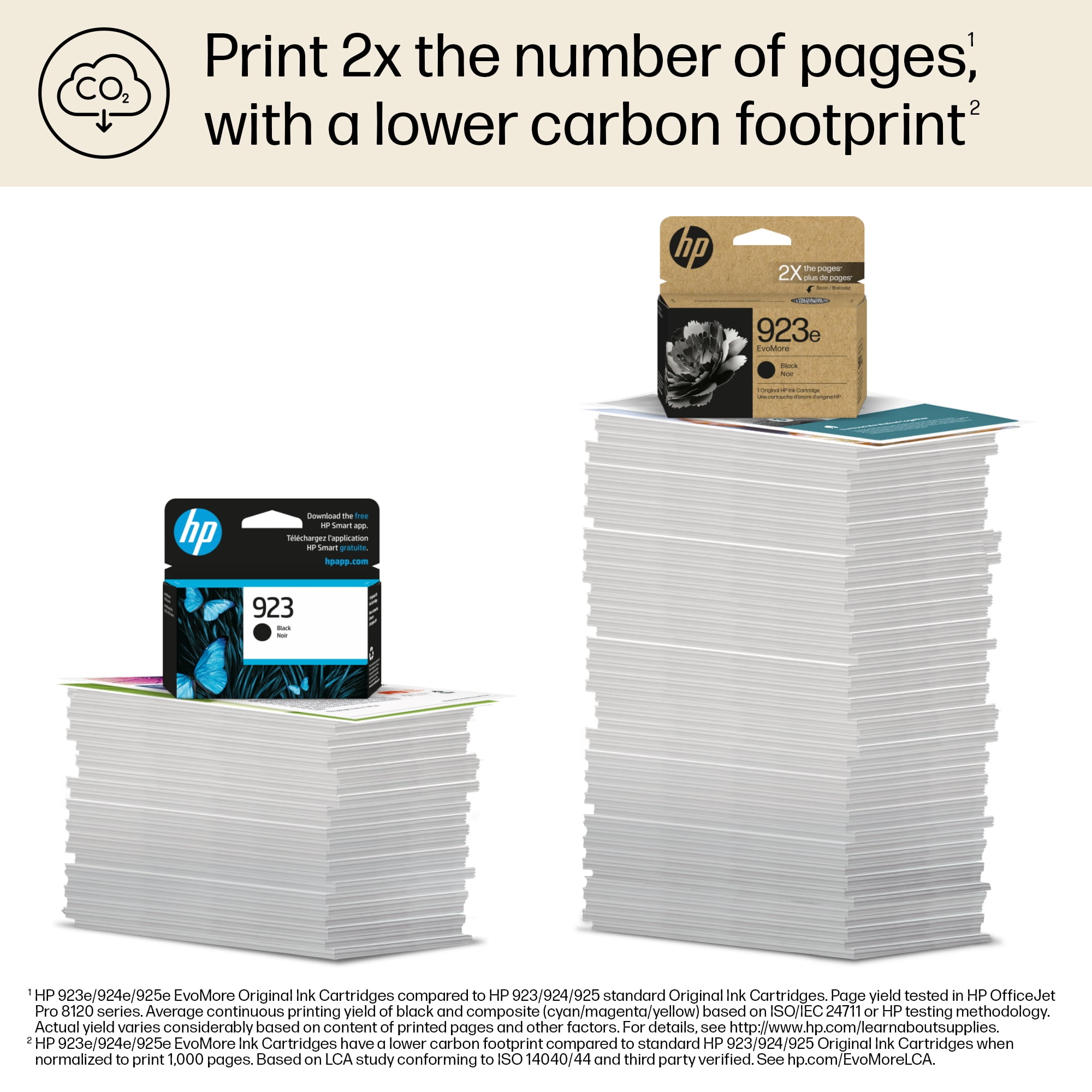 HP 923e EvoMore Black Original Ink Cartridge