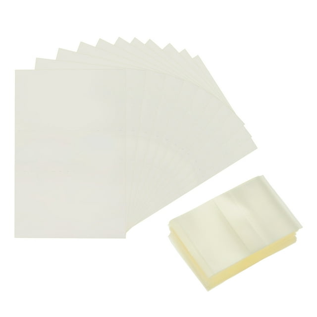 200 Pcs Bandas de Contracción, Bandas de Contracción Perforadas Transparentes de 45*30mm, Bandas de Envoltura Térmica para Botellas