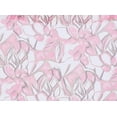 thumbnail image 2 of Zelouf Sheer Matte Jersey Print  , Sewing, DIY, Crafts Fabric by the Yard, 822 Coral/choc, 3 Yard, 2 of 2