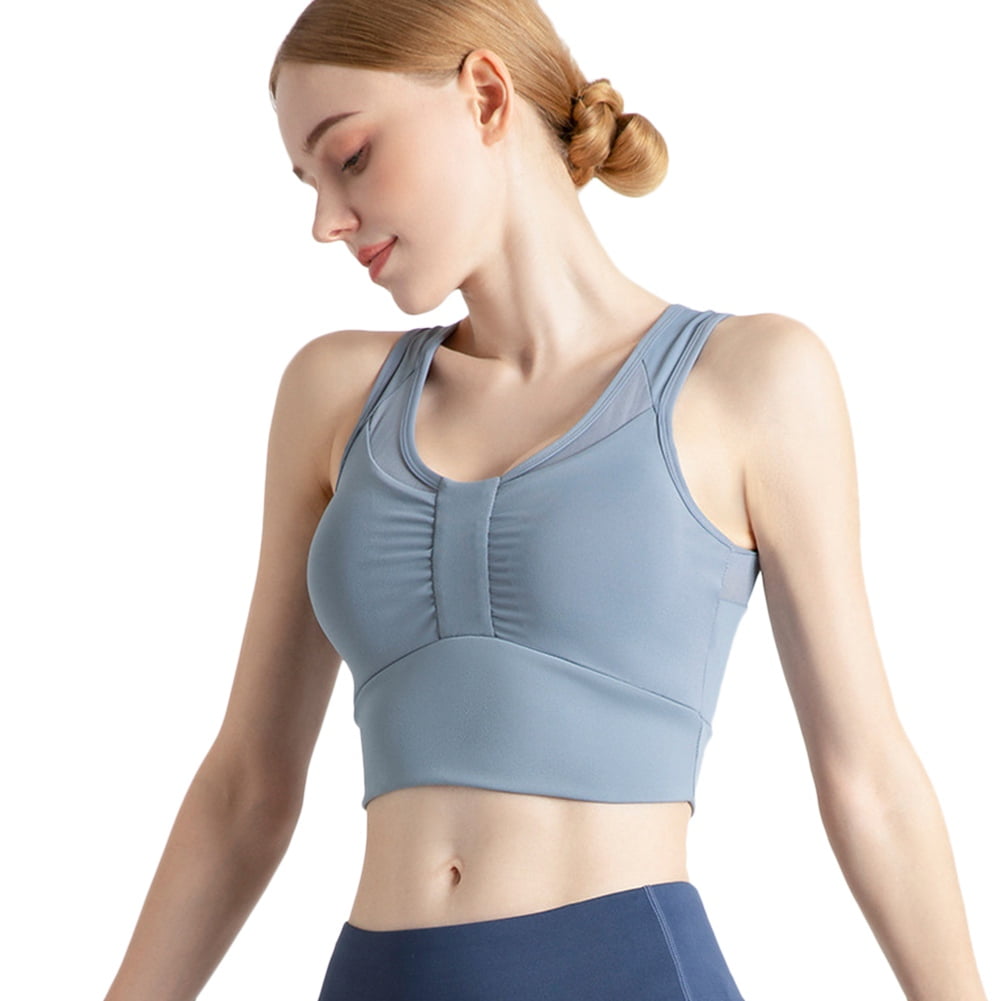 Shock Absorber Sports Bra Crop Top Vest Gym Underwear Activewear Wirefree 