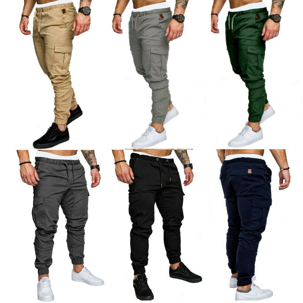twill jogger pants