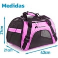 thumbnail image 4 of Transportadora Para Mascotas Bluelander Pegable Color Rosa, 4 of 4