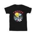 thumbnail image 1 of Looney Tunes Mens Tweety Football Circle T-Shirt, 1 of 3