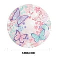 thumbnail image 3 of Butterfly Party Plates 9 Inch Disposable Birthday Tableware Set Of 10 Large Size Durable Paper Plates, 3 of 6