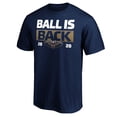 thumbnail image 2 of Men's Navy New Orleans Pelicans Ball Is Back T-Shirt, 2 of 3