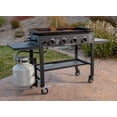 thumbnail image 2 of Blackstone Griddle 1899 Utilise un Brûleur en Forme de H pour un Chauffage Uniforme; Longueur 36 Pouces; Rectangulaire; Acier; avec Capot, 2 of 4