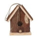 thumbnail image 1 of Casa para pájaros, casa para pájaros de madera, caja colgante para nido de pájaros, casa para pájaros de madera, diseño de última generación, 1 of 8