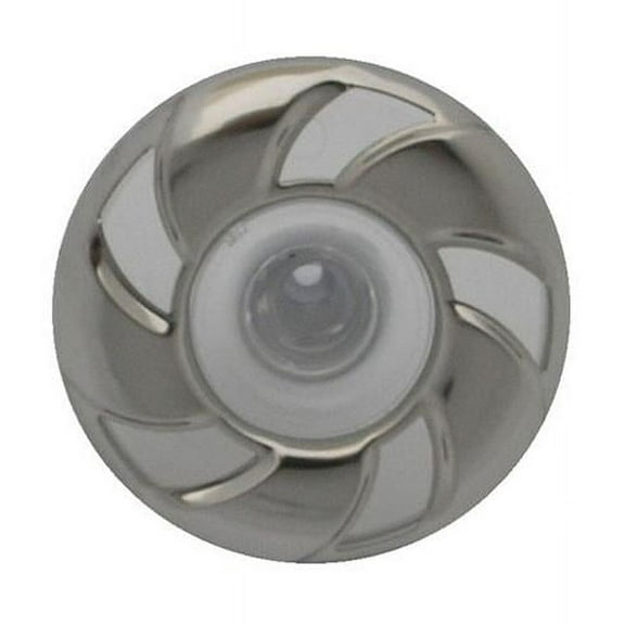 Cal Spas  3 in. Face Directional Candy Cane Jet Internal - Grey & Stainlesss Steel