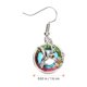 thumbnail image 5 of Hummingbird Earrings Silver Alloy Dangle Earrings 1Pair for Decoration, 5 of 5