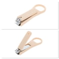 thumbnail image 5 of Unique Bargains 1 Pc Hangable Nail Clipper for Women for Men Coffee Color, 5 of 6