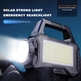 thumbnail image 3 of Linterna Solar para Acampar Lámpara Portátil Largo Alcance Al (negro), 3 of 9