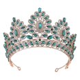 thumbnail image 3 of Here's a refined and compelling product description for your **Baroque Style Bridal Crown**:\n\n \n\n**1pc Baroque Style Bridal Crown – Luxurious, 3 of 5