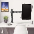thumbnail image 4 of Suptek Single LED LCD Monitor Desk Mount Heavy Duty Fully Adjustable Stand for 1 / One Screen up to 27 inch, 4 of 10