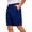 Blue#01, variant on Amzcrzy Mens Athletic Shorts with Pockets Elastic Waist Side Slit Summer Men's Shorts Casual Solid Color Workout Golf Shorts Comfy Quick Dry Running Shorts for Men Blue S