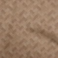 thumbnail image 1 of oneOone Velvet Brown Fabric Geometric Sewing Craft Projects Fabric Prints By Yard 58 Inch Wide, 1 of 4