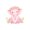 White Coral, variant on Erosebridal Elephant Shower Curtain 72Wx72L for Girls, Pink Bow Waterproof Bathroom Curtain