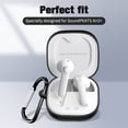 thumbnail image 1 of Estuche para auriculares inalámbricos compatibles con Bluetooth para SoundPEATS Air2+ (negro), 1 of 6