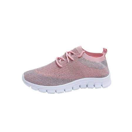 

Women Sneakers Breathable Mesh Sports Casual Shoes Running Light Bottom Shoes US